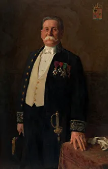 Dinner Jacket Prints: Justin Peeters-Lacroix, 1913. Creator: Edouard De Jans