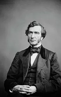 Justin Smith Morrill of Vermont, between 1855 and 1865. Creator: Unknown
