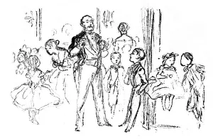 Juvenile Party, From Punch, 1864, (1923). Artist: John Leech Juvenile Party, From Punch, 1864, (1923). Artist: John Leech
