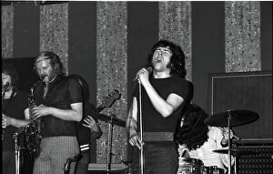 Vocalist Collection: J.W, Hodkinson and Dave Quincy, If, Marquee Club, Soho, London, 1971. Creator: Brian O'Connor