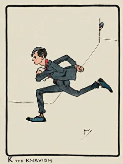 Abc Of Everyday People Collection: K the Knavish, 1903. Artist: John Hassall