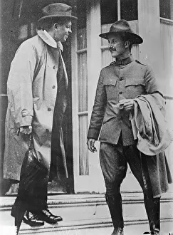 Roosevelt Teddy Prints: K. Roosevelt in London, 1917 or 1918. Creator: Bain News Service