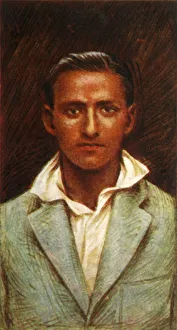 Batsman Collection: K. S. Duleepsinhji (Cambridge University and Sussex), 1928. Creator: Unknown