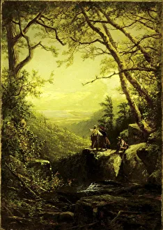 Gorge Gallery: Kaaterskill Clove, January 1865, 1865. Creator: James David Smillie