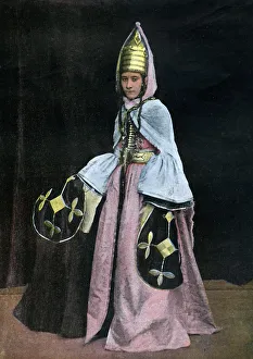 L Boulanger Prints: Kabardin woman, c1890
