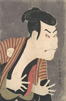Kabuki Prints: Kabuki Actor Otani Oniji III as Yakko Edobei in the Play The Colored Reins of a