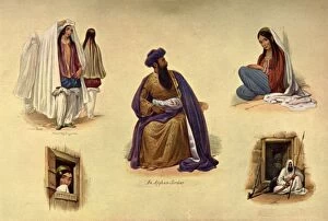 Burka Collection: Kabul Types, 1840s, (1901). Creator: James Atkinson