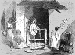 Lathe Prints: Kabyle Turner at his Wheel; The Natives of Algeria