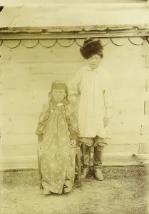 Kachin Prints: Kachin Adolescents Domozhakov District, 1894. Creator: Unknown