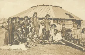 Ethnology Prints: Kachin people, 1904-1917. Creator: Unknown
