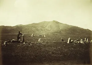 Kachin Prints: The Kachin Steppe. Mount Kokh-Takh (Blue Mountain)
