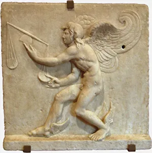 Marble Prints: Kairos (Roman copy from a Greek Original)