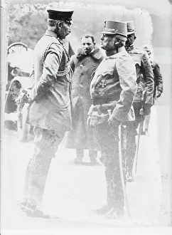 Kaiser Prints: Kaiser & Archduke Friedrich, 26 Jul 1915
