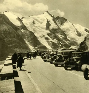 Francis Joseph I Prints: The Kaiser-Franz-Josefs-Hohe look-out point on the Grossglockner High Alpine Road