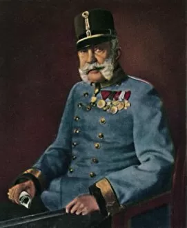 Eckstein Halpaus Gmbh Gallery: Kaiser Franz Joseph von Osterreich 1830-1916, 1934