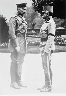 Kaiser Prints: Kaiser & Gen. Von Hotzendorf, between 1914 and c1915