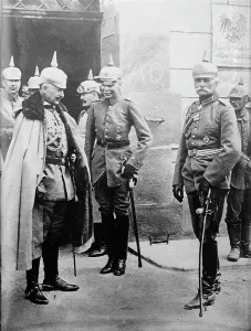 Kaiser Prints: Kaiser and General von Mackensen, between 1914 and c1915. Creator: Bain News Service