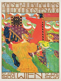 Kaiser-Jubilaums-Huldigungs-Festzug, 1908. Creator: Graf, Ludwig Ferdinand (1868-1932)
