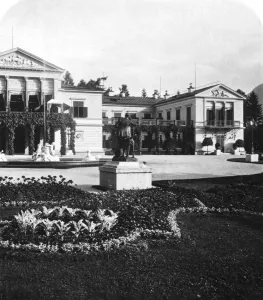 Francis Joseph Prints: The Kaiservilla, Bad Ischl, Salzkammergut, Austria, c1900s. Artist: Wurthle & Sons