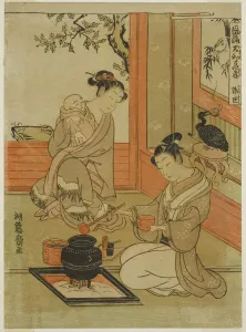 Koryusai Isoda Prints: Kakkyo (Chinese: Guo Ju), from the series Fashionable Japanese Versions of