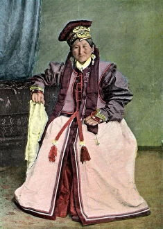 Kalmyk princess, c1890
