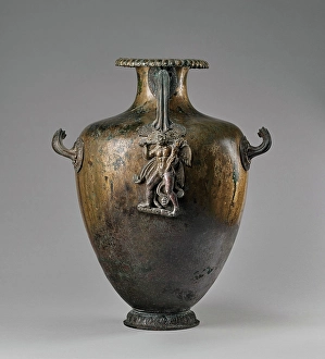 Water Jar Prints: Kalpis, mid-4th century BC. Creator: Unknown