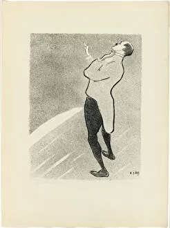 Cabaret Collection: Kam-Hill, from Le Cafe-Concert, 1893. Creator: Henri-Gabriel Ibels