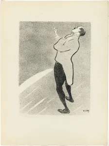 Belle Epoque Gallery: Kam-Hill, from Le Café-Concert, 1893. Creator: Henri-Gabriel Ibels