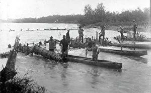 Canoe Prints: Kamchadals on baht pull out fish from the “muzzles” of the “constipation”