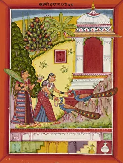 Kamod Ragini, ca. 1670-1690. Creator: Sirohi Master