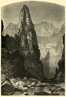 Moran Thomas Prints: Kanab Canyon, 1874. Creator: Andrew Varick Stout Anthony