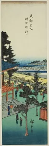 Chu Tanzaku Prints: Kanda Myojin Shrine (Kanda Myojin)