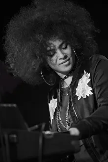 Jazz Festival Prints: Kandace Springs, 2017. Artist: Alan John Ainsworth