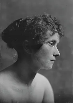 Shoulder Prints: Kander, H. Miss, portrait photograph, 1917. Creator: Arnold Genthe