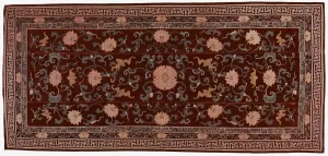 Kang or furniture cover (quilt), Qing dynasty, 18th century. Creator: Unknown