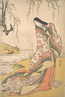 Kiyonaga Torii Prints: Kanjo: A Court Lady, ca. 1790. Creator: Torii Kiyonaga