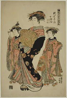 Models For Fashion Prints: Kaoru of the Shin-Kanaya, from the series Models for Fashion