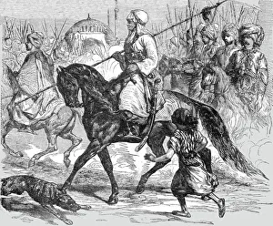 Istanbul Turkey Prints: Kara Fatima, the Heroine of Kurdistan at Constatinople, 1854. Creator: Unknown