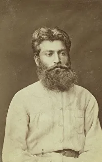 Kardashof, head-and-shoulders portrait, facing slightly right, between 1880 and 1886. Creator: Unknown