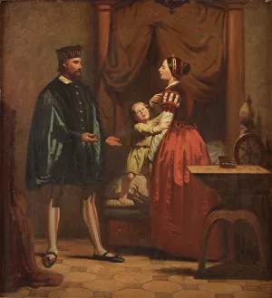 Eric Xiv Prints: Karin Mansdotter, Eric XIV and Son Gustav