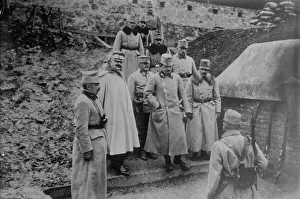 Archduke Prints: Karl Franz Josef in Przemysl Fort, 1914. Creator: Bain News Service
