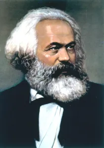 Marx Prints: Karl Marx, German social, political and economic theorist