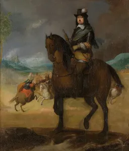 Wittelsbach Prints: Karl X Gustav, 1622-1660, King of Sweden, Palatine Count, c17th century. Creator: Anon