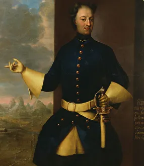 Charles Xii Prints: Karl XII, 1682-1718, King of Sweden pfalzgrave of Zweibrücken