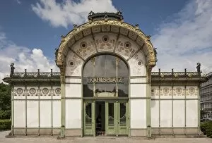 Vienna Secession Gallery: Karlsplatz Station, Vienna, Austria, 2015. Artist: Alan John Ainsworth