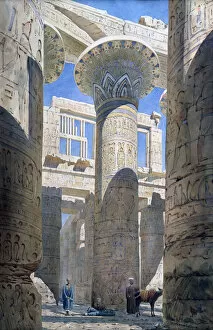 Images Dated 9th February 2007: Karnak, c1866. Artist: Richard Phene Spiers
