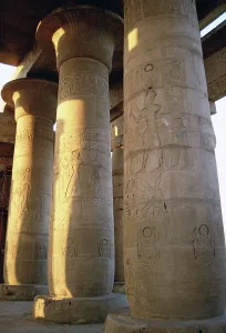 Hieroglyph Prints: Karnak, Egypt, 1984. Creator: Ethel Davies