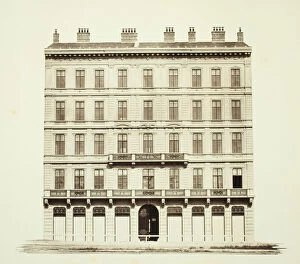 Apartment Block Collection: Karnthner-Ring No. 12, Zinshaus des Grafen F. Abensberg und Traun, 1860s