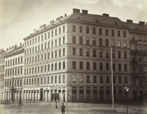 Apartment Gallery: Kärnthner-Ring No. 2, Zinshaus des J. Ritter von Königswarter, 1860s. Creator: Unknown