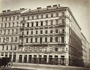 Coffee House Gallery: Kärnthnerstraße No. 59, Zinshaus des Herrn Sam Maeir, 1860s. Creator: Unknown